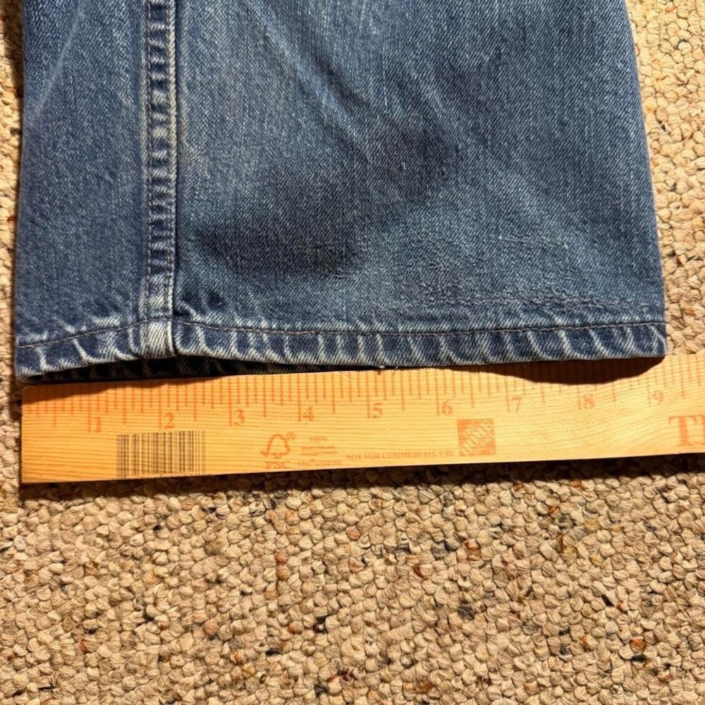 Vintage Levi's SilverTab baggy wide leg blue jeans Size 36x30 Y2K skater denim - Picture 7 of 7